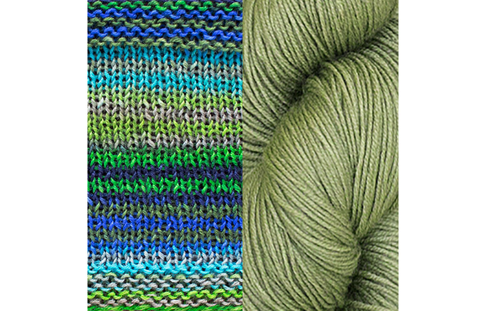 Butterfly Papillon Shawl Kit - 3025 / Grape Leaf