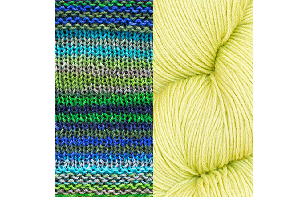 Butterfly Papillon Shawl Kit - 3025 / Pistachio