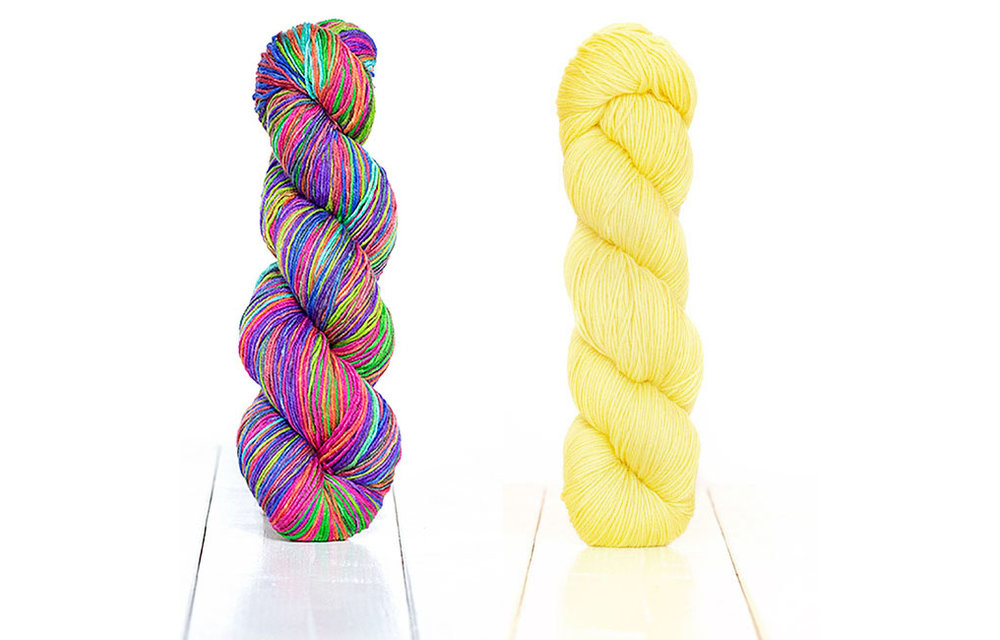 Butterfly Papillon Shawl Kit - 3023 / Citrus