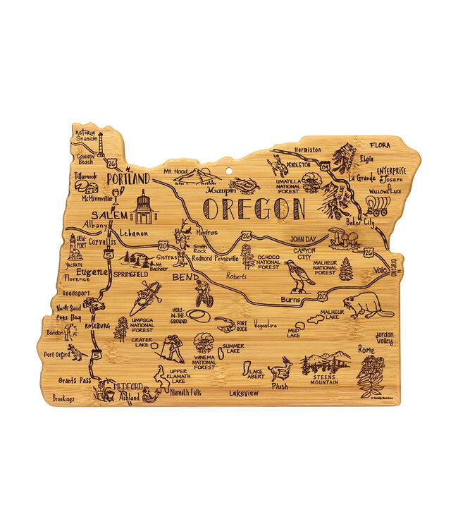 Oregon Destination Cutting Board