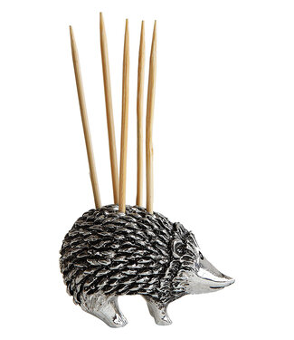 Pewter Hedgehog Toothpick Holder