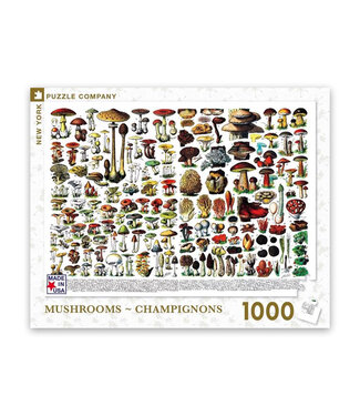 Mushroom Champignons Puzzle