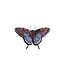 Red Spotted Purple Butterfly Brooch