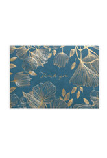 Summer Leaves Thank You Cards