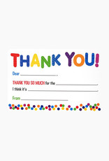 Kid's Fill In Thank You Notes