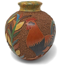 Rooster Vase