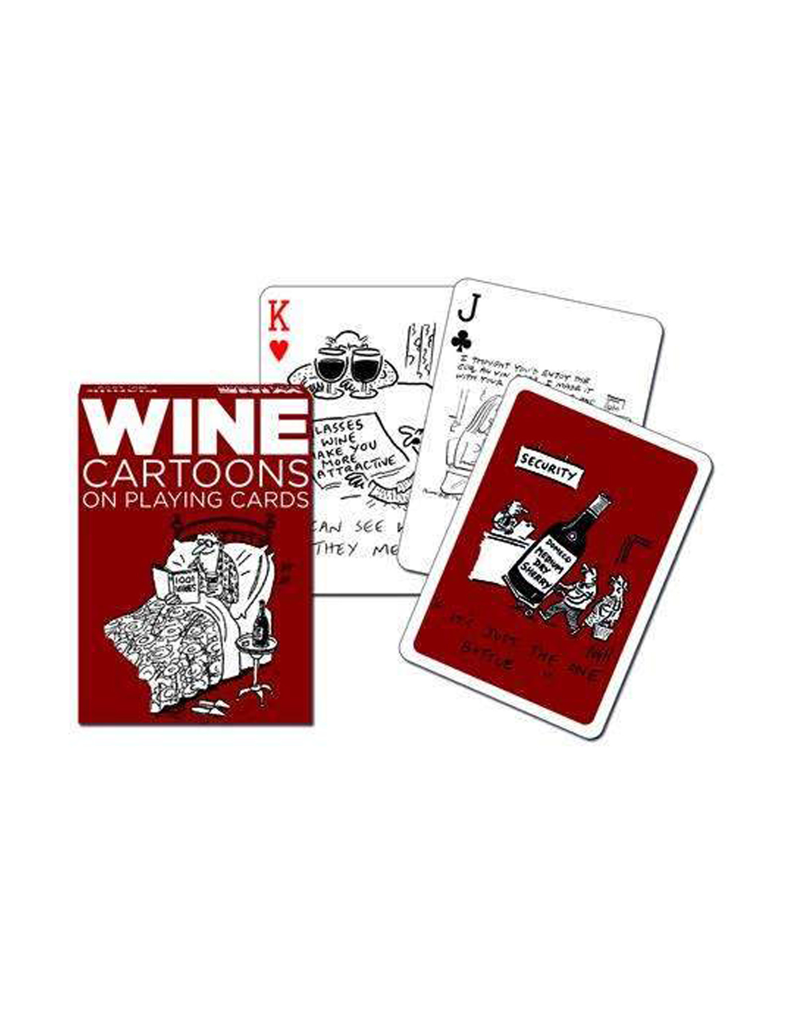 Playing Cards Wine Cartoons