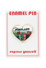 Portland Heart Enamel Pin
