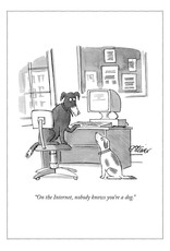 Internet Dog New Yorker Card