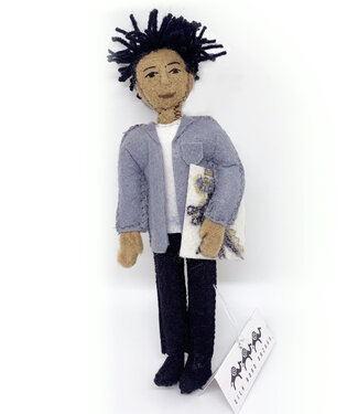 Jean-Michel Basquiat Felt Doll