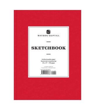 Large Red Sketchbook
