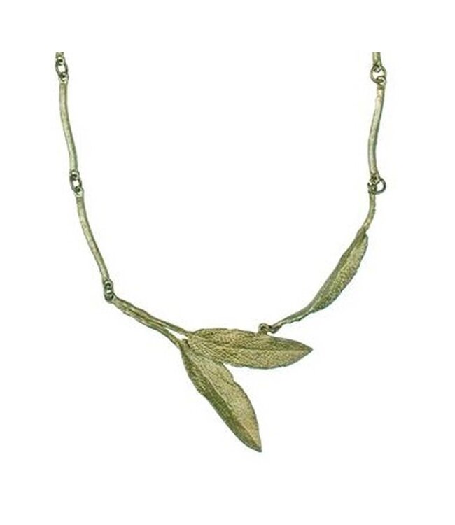 Sage Leaf Necklace