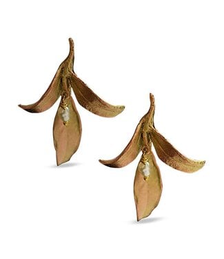 Leaf Tapestry Post Earrings