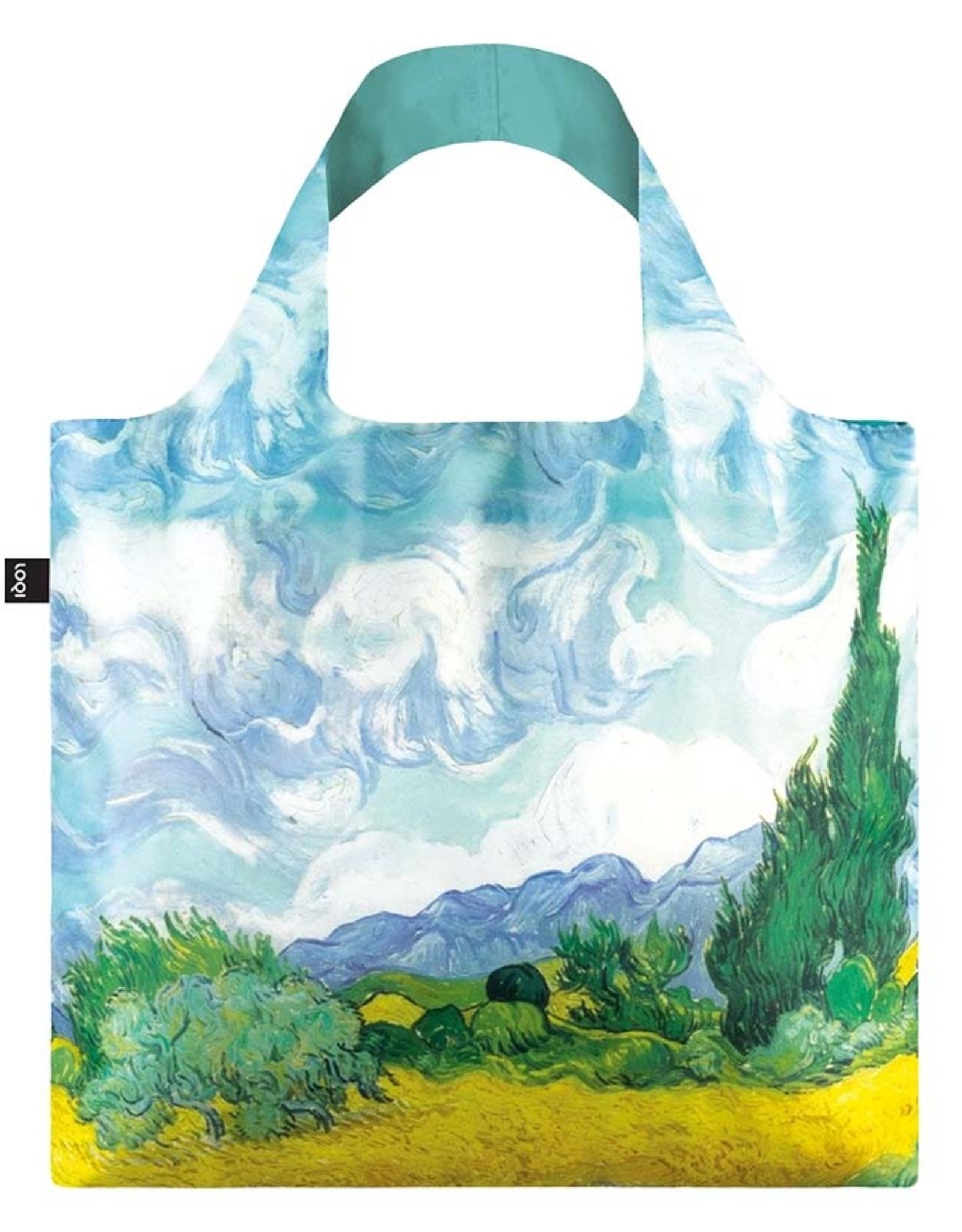 A Wheat Field with Cypresses Loqi Bag