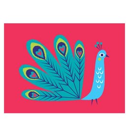 Spectacular Peacock Card