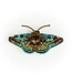 Lanipes Moth Brooch