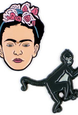 Frida & Monkey Pin
