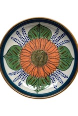 Stoneware Sunflower Plate