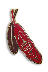Sacred Feather Enamel Pin