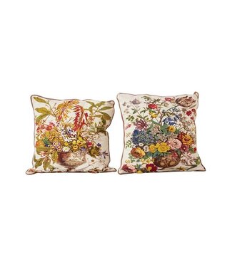 Floral Printed Pillow