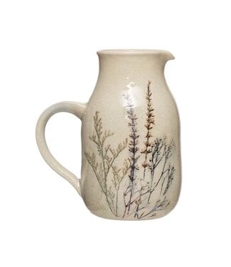 Floral Pitcher