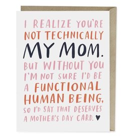 Not Technically My Mom Card