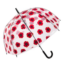 Clear Dome Poppy Umbrella