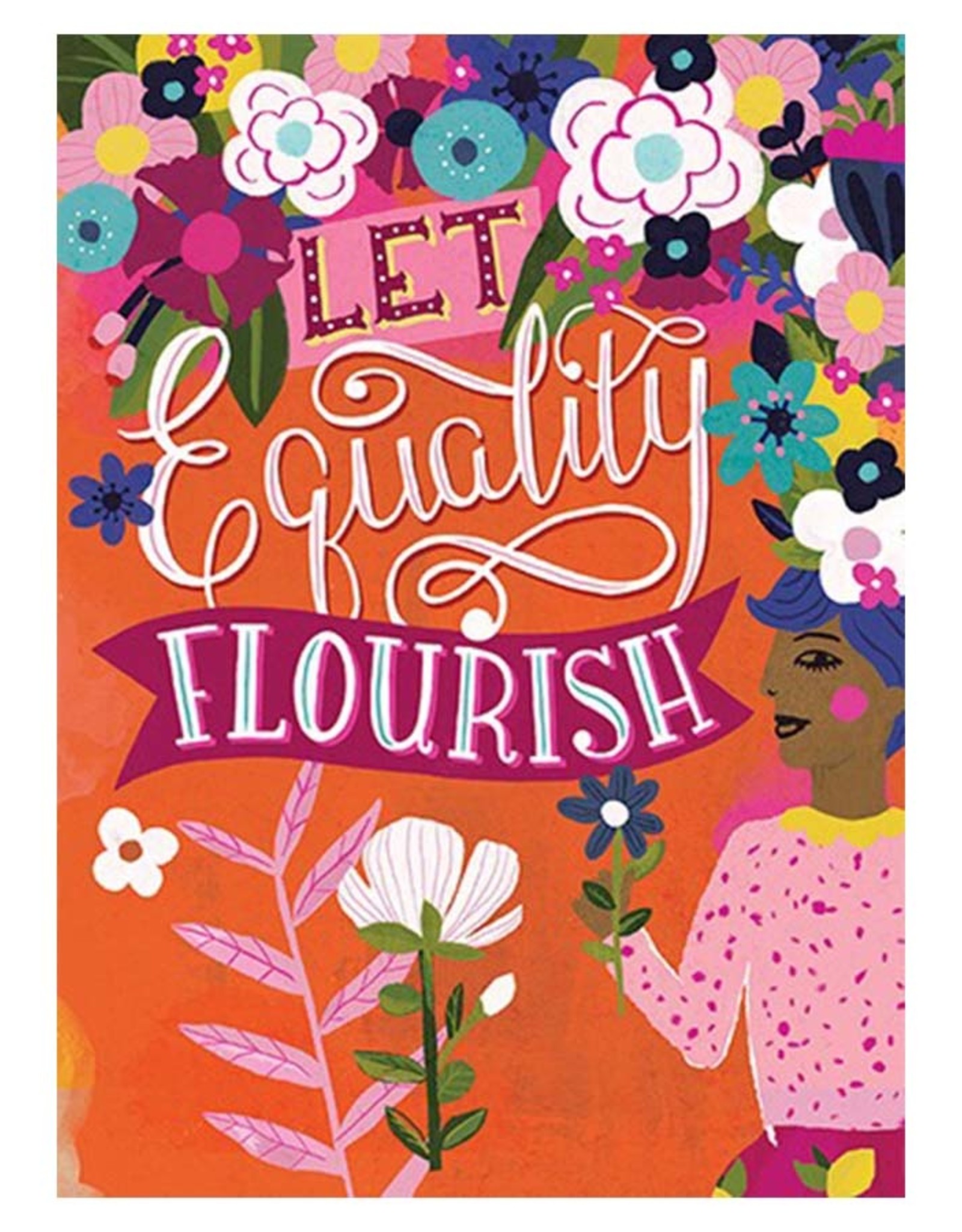 Let Equality Flourish Card