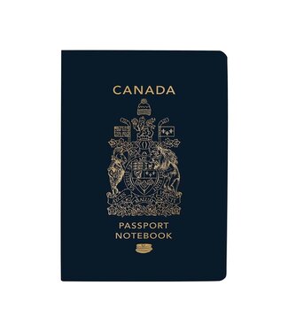 Canada Passport Notebook