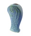 Blue-Green Fern Vase