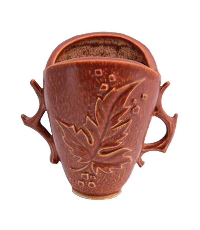 Mission Red Windowsill Maple Vase