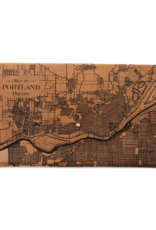 Portland Map Clutch