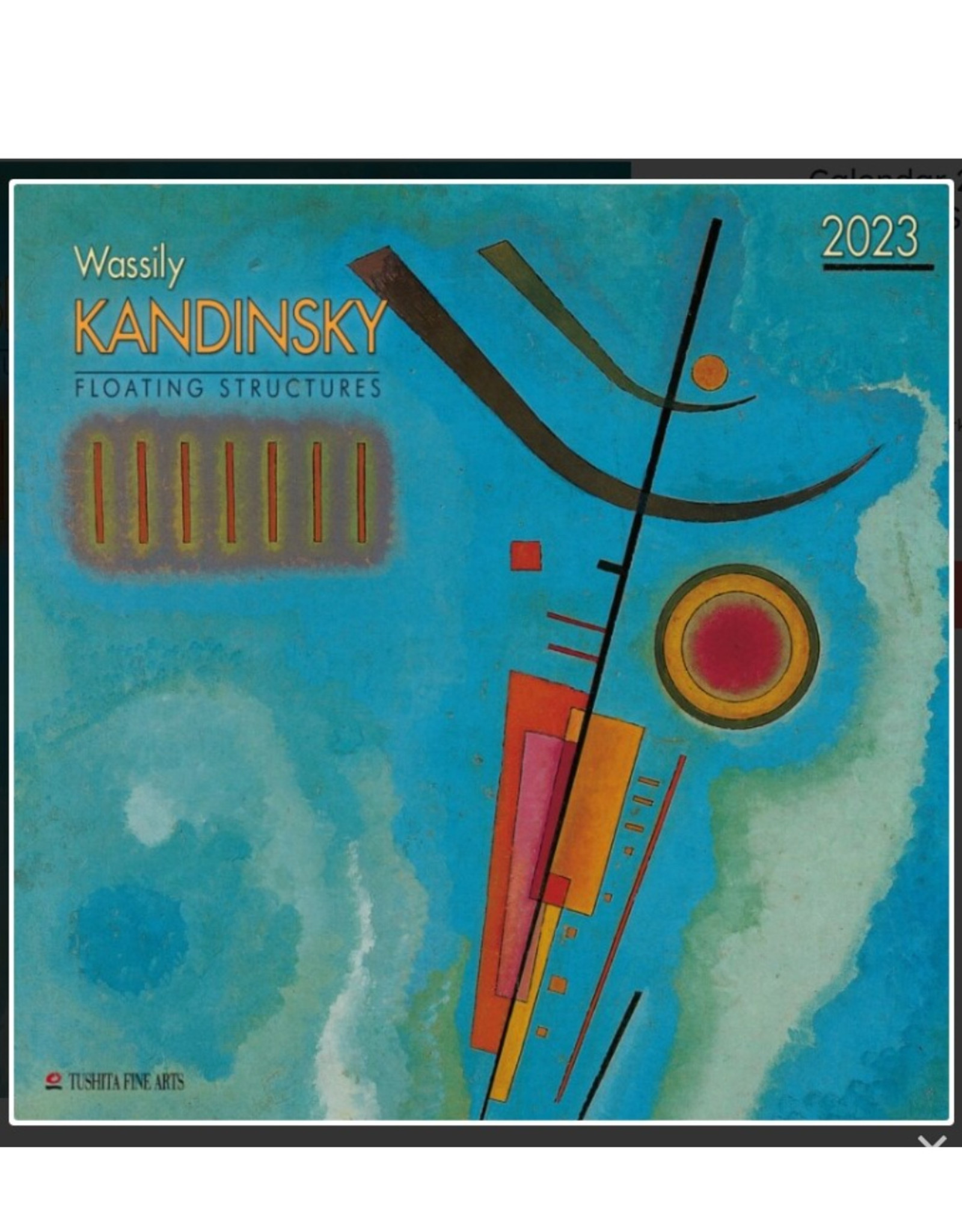Kandinsky Floating Structures 2023 Calendar