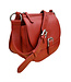 Leather Crossbody Saddle Bag