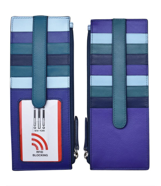 Double Sided Credit Card Holder Denim