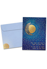 Golden Sun & Moon Boxed Cards