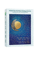 Golden Sun & Moon Boxed Cards