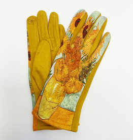 Van Gogh Sunflowers Gloves