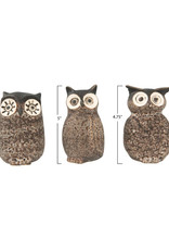 Stoneware Owl vase