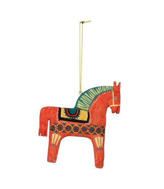Paper Mache Horse Ornament