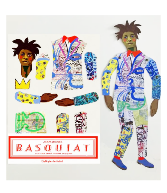Jean Michel Basquiat Cut & Make Paper Puppet