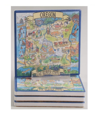 Destination Oregon Coaster Set