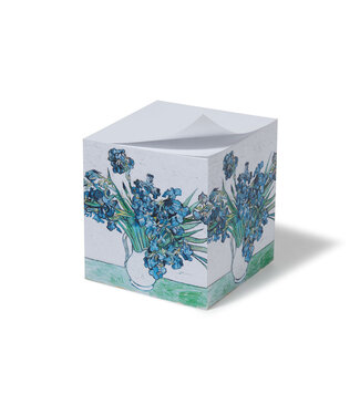 Van Gogh Irises Note Cube
