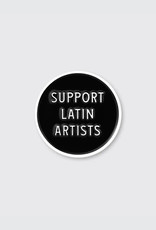 Support Latin  Artists Enamel Pin
