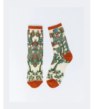 Tree of Life Sheer Socks