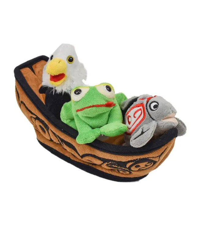 Plush Canoe Playset