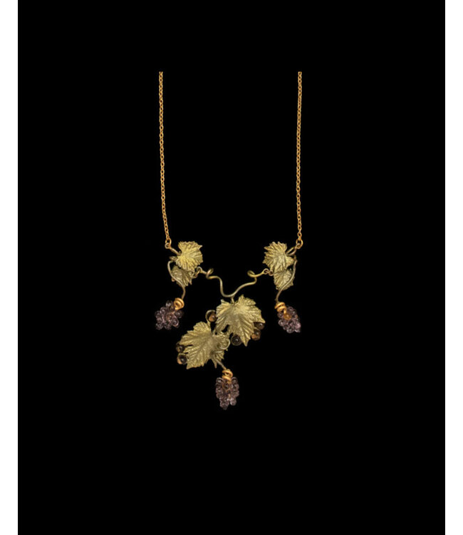 Wild Grape Vine Statement Necklace