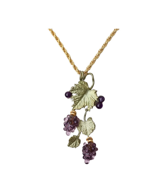 Wild Grape Vine Pendant Necklace