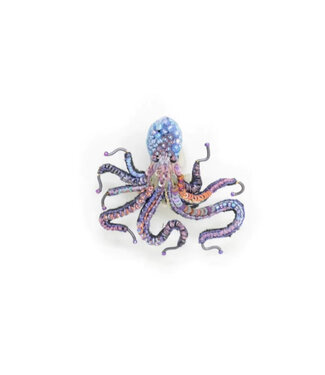 Octopus Brooch