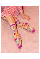 Y2K Sheer Socks with Ruffle